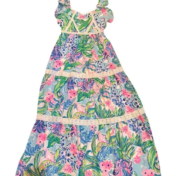Lilly Pulitzer Ivey Maxi Dress Size 0 - Picture 5 of 13